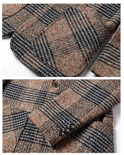 Valentino | Eleganter Tweed-Blazer für Herren