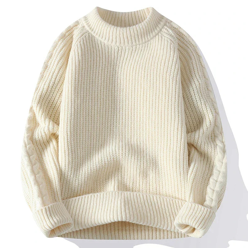 Elliot | klassischen Grobstrickpullover