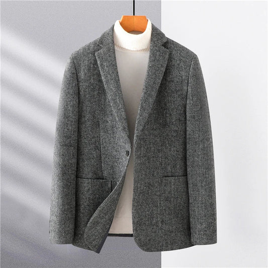 Givano | Eleganter Herrenblazer in Grau