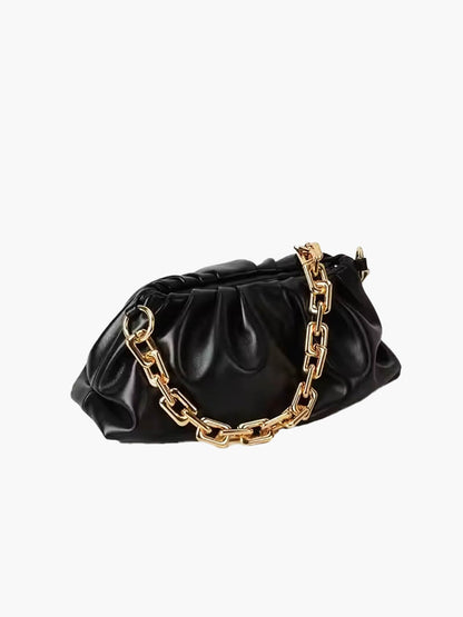 Verena | Moderne Damen-Tasche mit goldener Kette