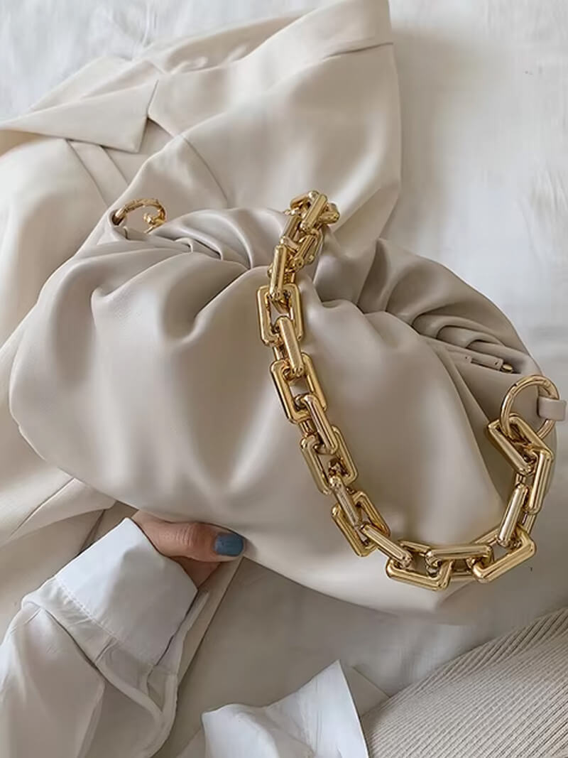 Verena | Moderne Damen-Tasche mit goldener Kette