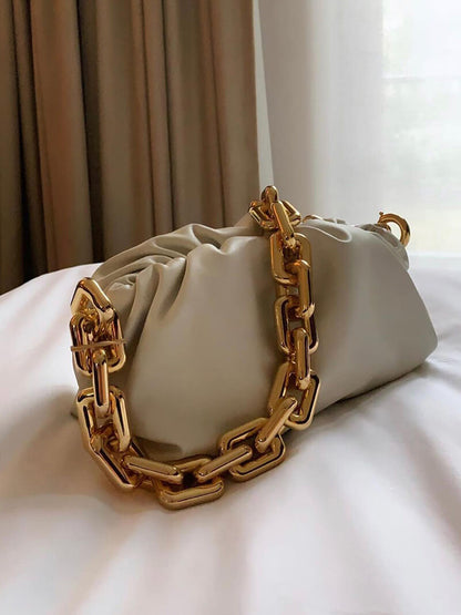 Verena | Moderne Damen-Tasche mit goldener Kette