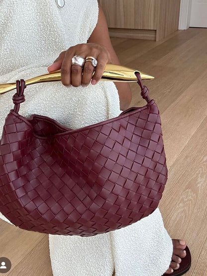 Clio | Tasche aus geflochtenem Kunstleder