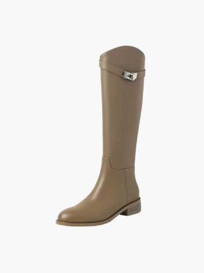 Hailey | Eleganter Damenreitstiefel aus hochwertigem Leder