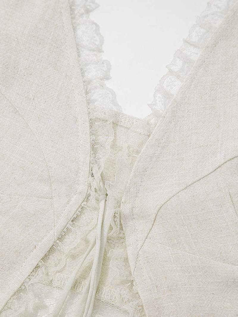 Emily | Spitzen-Crop-Top