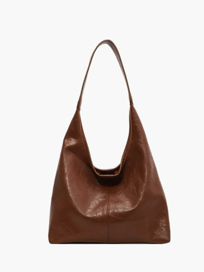 Caroly | Minimalistische Schultertasche aus Kunstleder