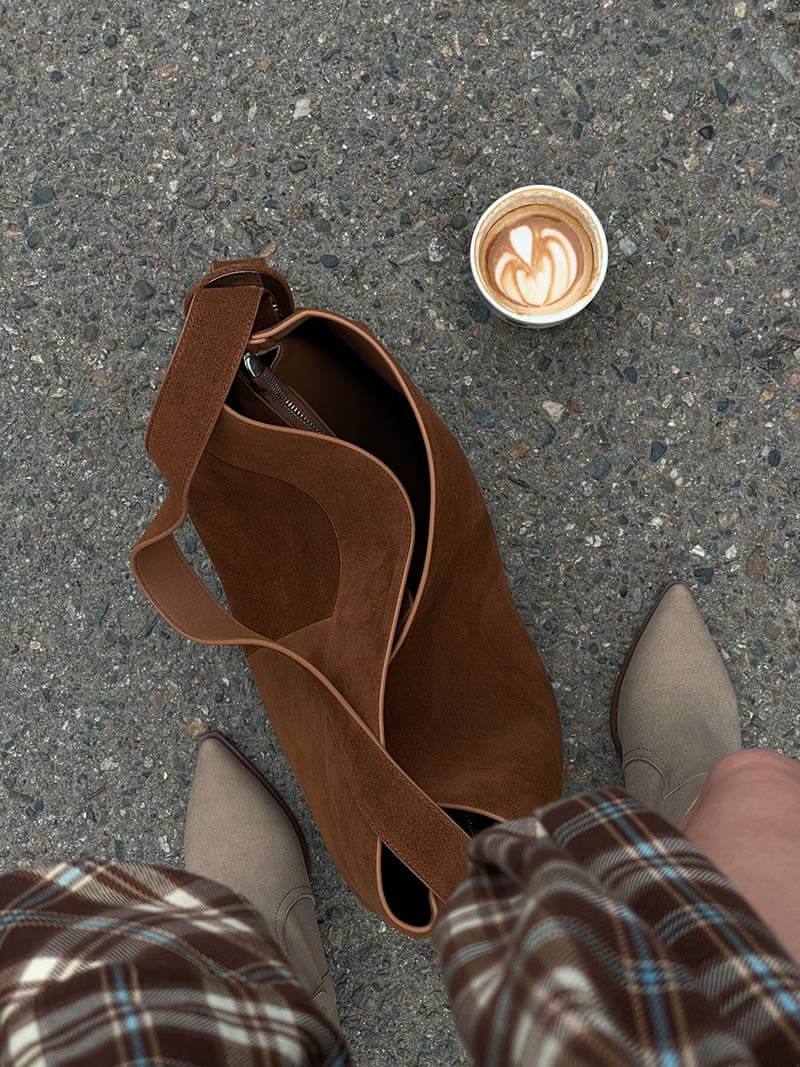 Lesley | Schultertasche aus Kunstleder