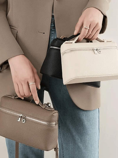 Loreen | Tasche aus genarbtem Kunstleder