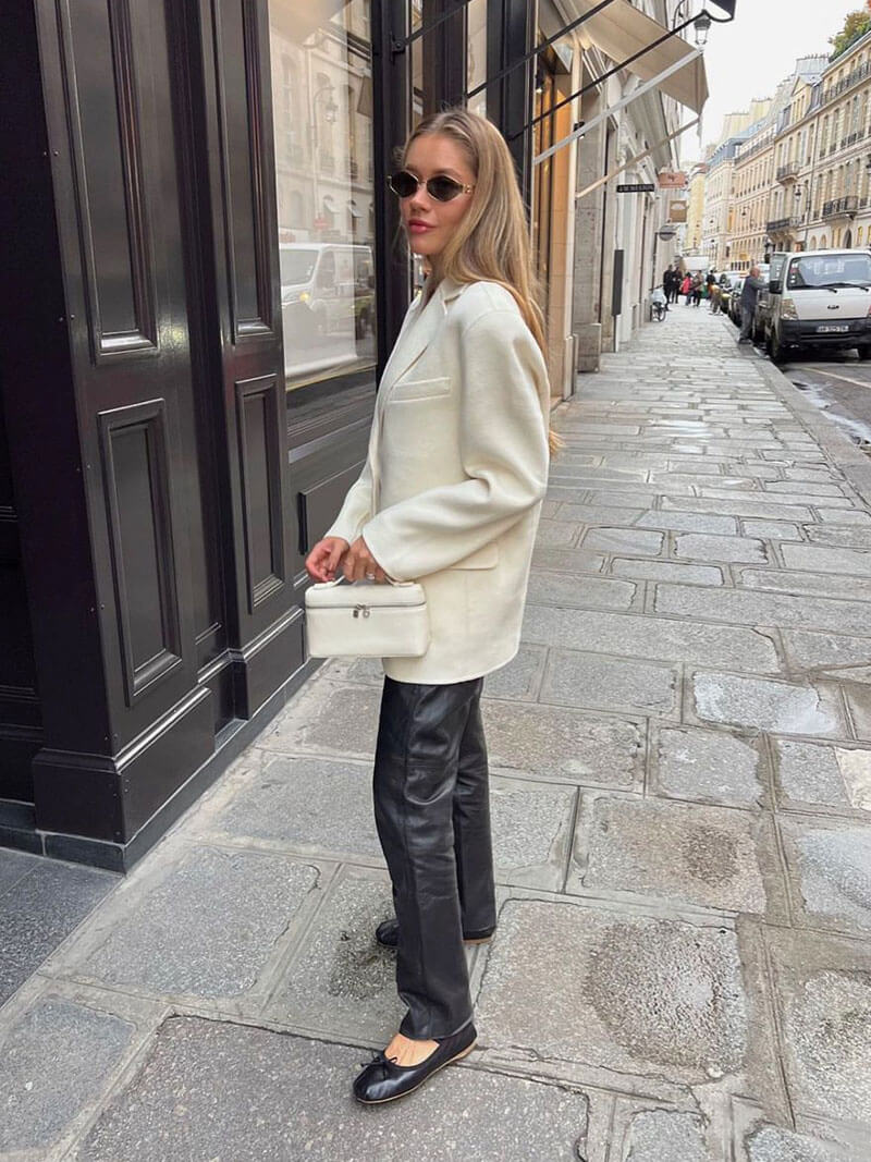 Loreen | Tasche aus genarbtem Kunstleder