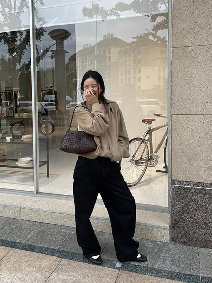 Liese | Schultertasche mit geflochtenem Design