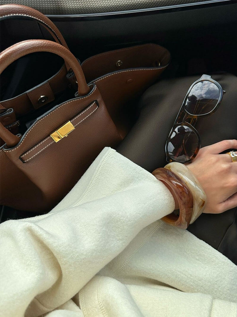 Ostara | Geräumige Damen-Shopper aus Kunstleder