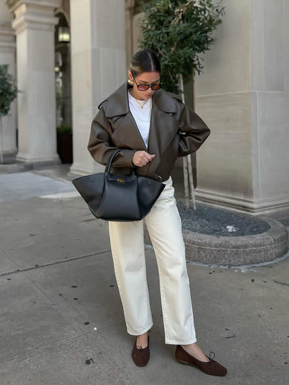 Ostara | Geräumige Damen-Shopper aus Kunstleder