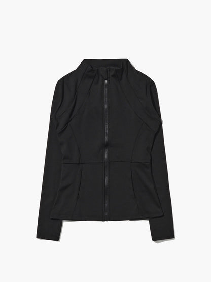 Damen Sportjacke – Leichte Fitnessjacke mit Reißverschluss