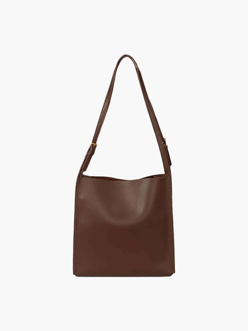 Stella | Minimalistische Schultertasche aus Kunstleder