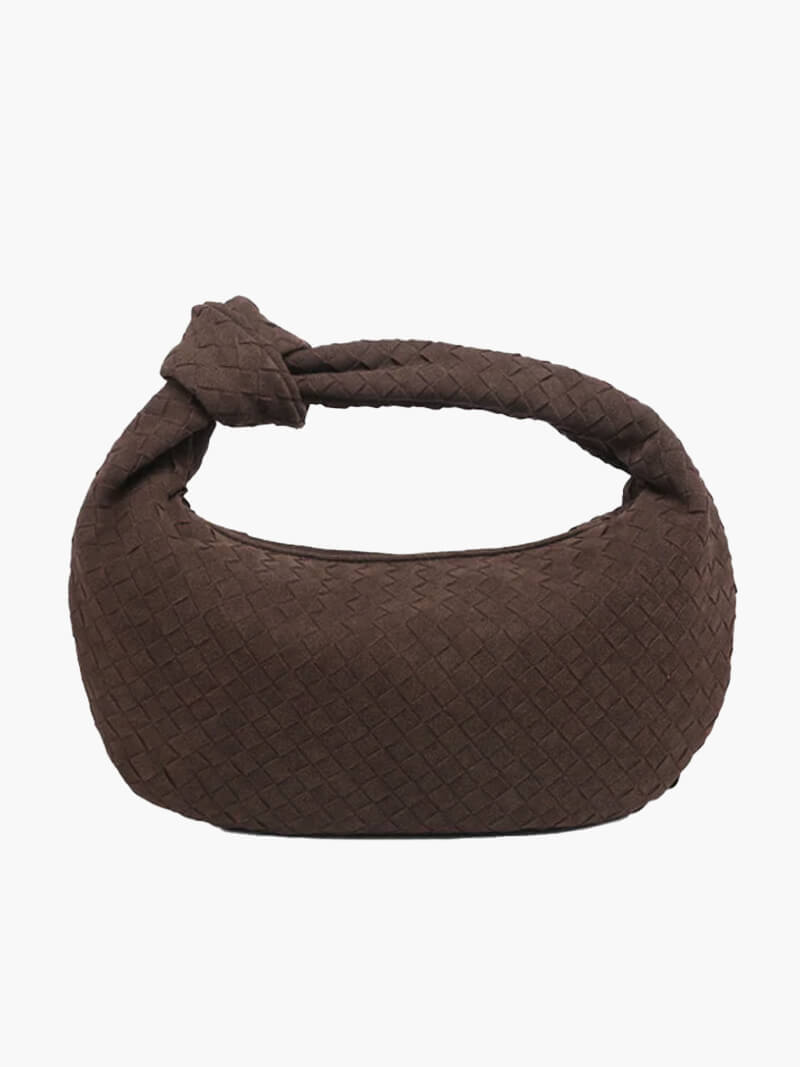 Elicia | Geflochtene Hobo-Tasche mit Knoten-Detail – Stilvoll und einzigartig