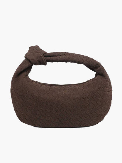 Elicia | Geflochtene Hobo-Tasche mit Knoten-Detail – Stilvoll und einzigartig