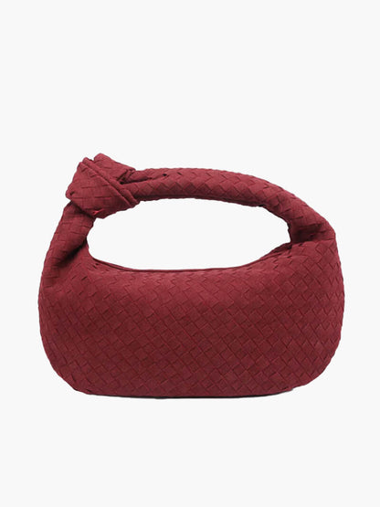 Elicia | Geflochtene Hobo-Tasche mit Knoten-Detail – Stilvoll und einzigartig