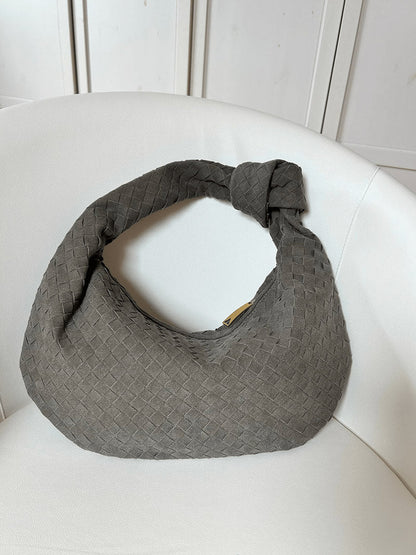 Elicia | Geflochtene Hobo-Tasche mit Knoten-Detail – Stilvoll und einzigartig