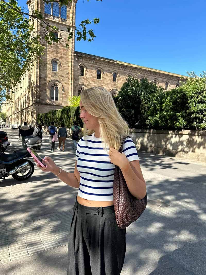 Charlyne | Große geflochtene Hobo-Tasche