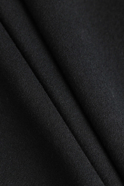 Braelyn | Schwarz Kurzärmelig Cropped T-Shirt mit "Don't Be Jealous"-Print