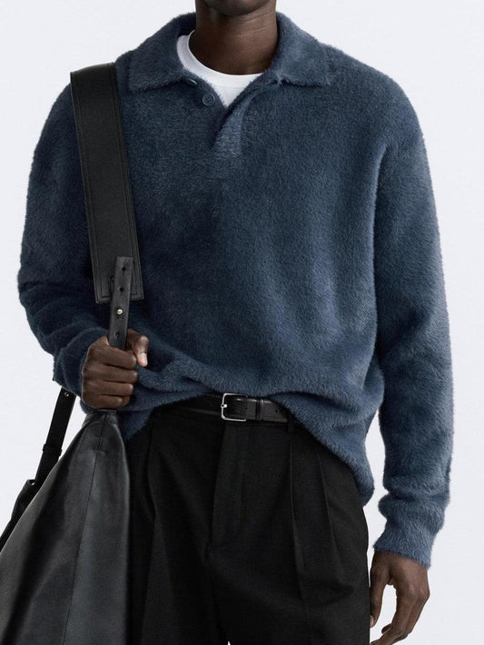 Fleece-Poloshirt | Weich, Warm & Stilvoll