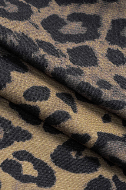 Irene | Korsett-Top mit Leopardenmuster & Schnürung