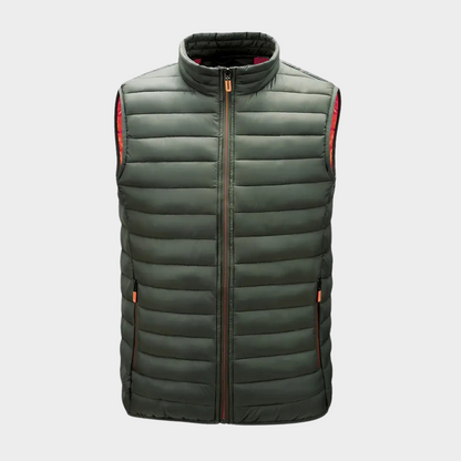 Miles | Lightweight Bodywarmer Stehkragen Herren-Steppweste