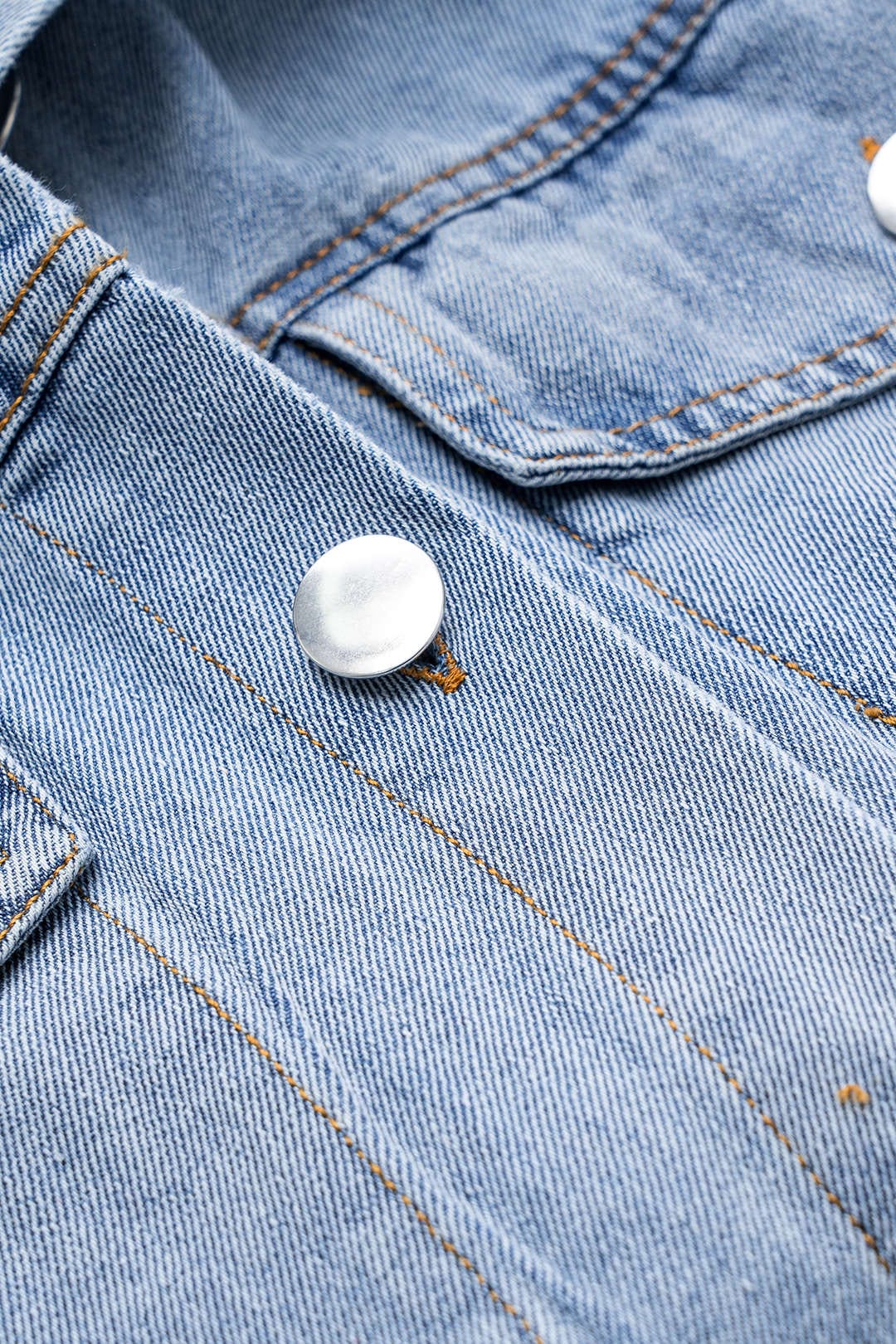 Ava | Oversized Denim-Hemd mit Knopfleiste – Lässiger Allrounder