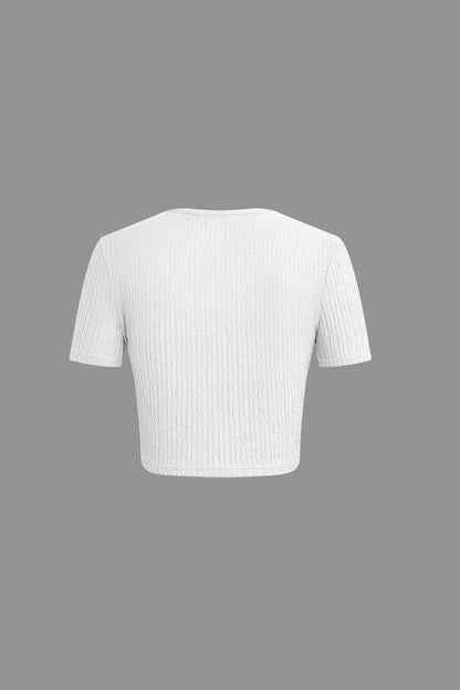 Maya | Zweiteiliges Set mit Raffung