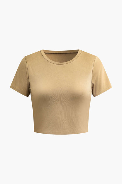 Luna | Elegantes Zweiteiler-Set mit Crop-Top & Palazzo-Hose