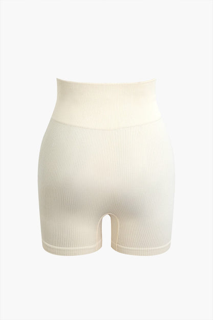 Elaine | Nahtloses Sport-Set mit Crop-Top & Yoga-Shorts