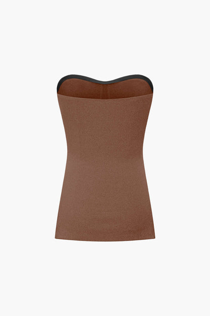 Athena | Elegantes Zweiteiler-Set mit Bustier-Top & Shorts