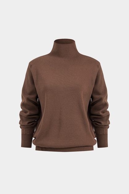 Elara | Elegantes Strick-Set mit Cape & Wide-Leg-Hose