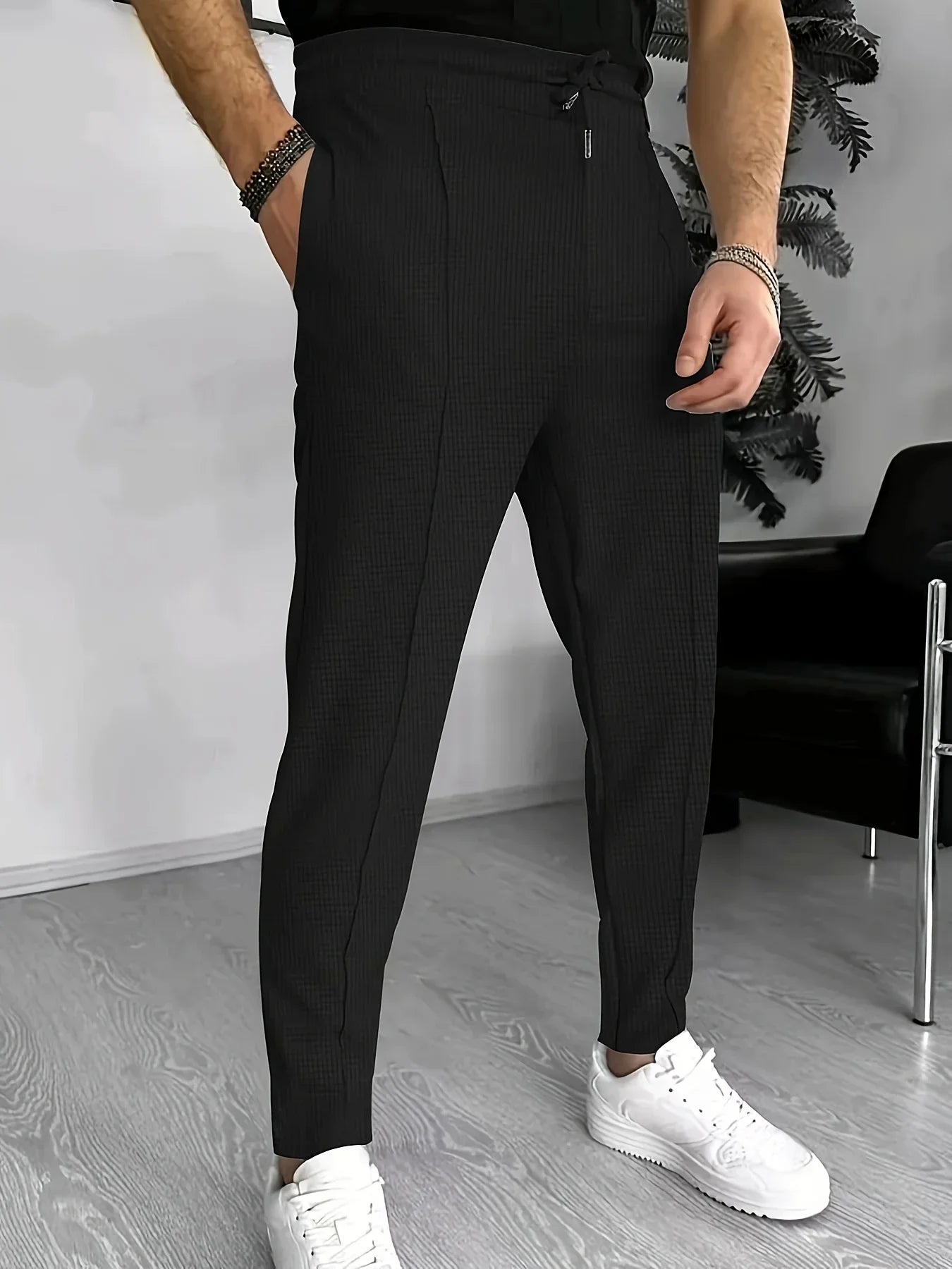 Christoph | Stilvolle karierte Slim-Fit-Hose