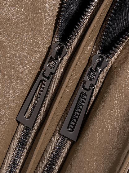 City-Handtasche mit Crossbody-Option und praktischen Fächern