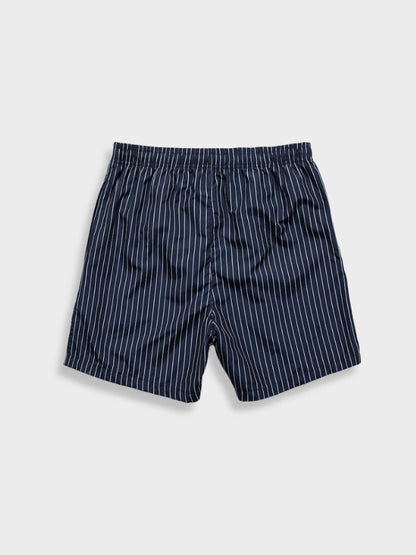 Maritimes Herren Sommer-Set | Gestreiftes Hemd & Shorts