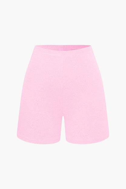 Athena | Elegantes Zweiteiler-Set mit Bustier-Top & Shorts