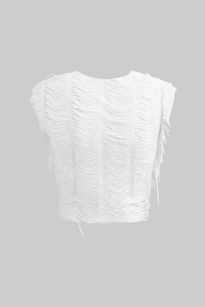 Charlene | Fransen-Zweiteiler mit Top & Rock