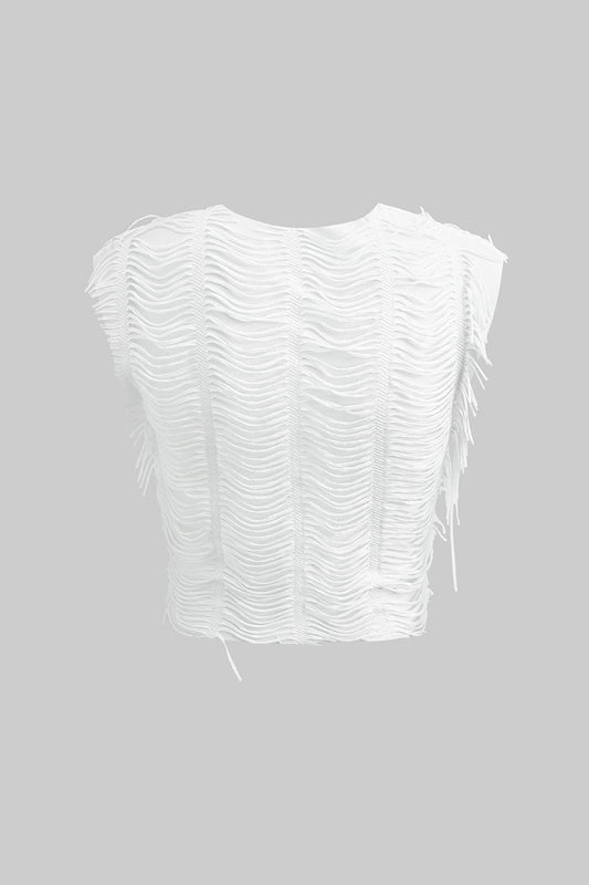 Charlene | Fransen-Zweiteiler mit Top & Rock