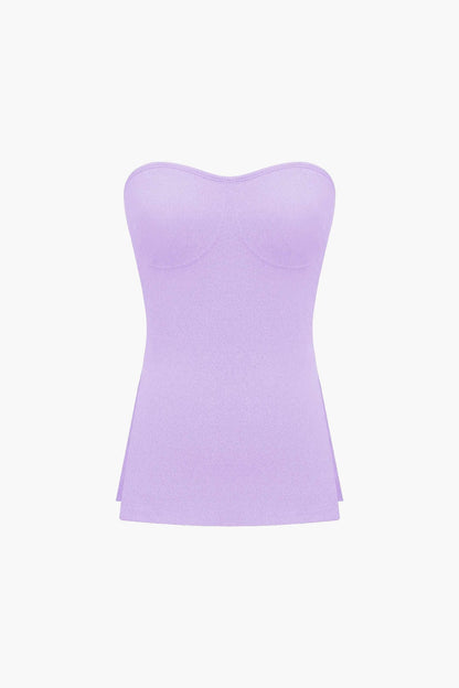 Athena | Elegantes Zweiteiler-Set mit Bustier-Top & Shorts