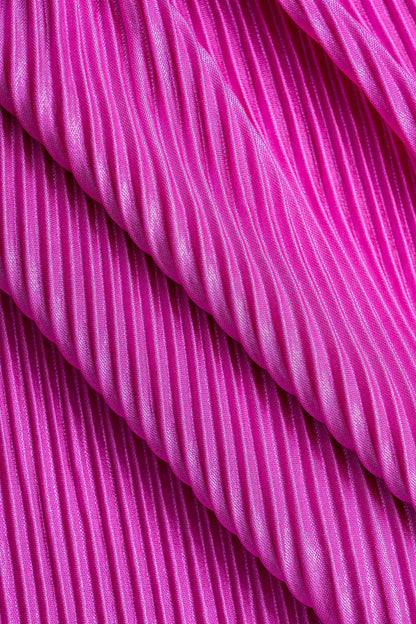 Kendall | Elegantes Plissee-Zweiteiler-Set mit Crop-Top & Weithose