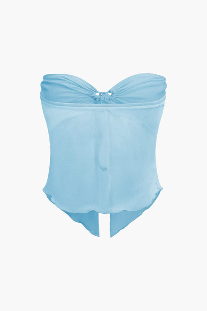 Brianna | Zweiteiler-Set mit Bandeau-Top & Maxirock