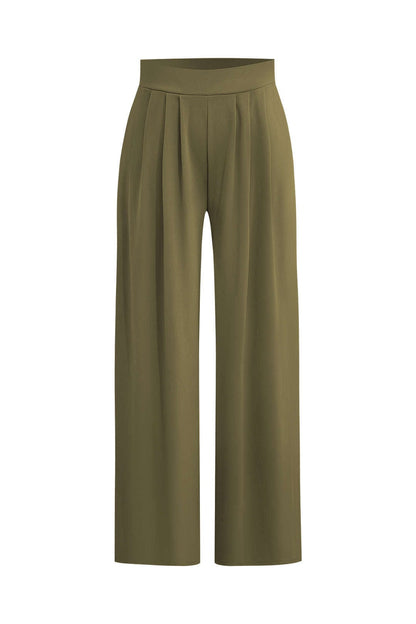 Luna | Elegantes Zweiteiler-Set mit Crop-Top & Palazzo-Hose