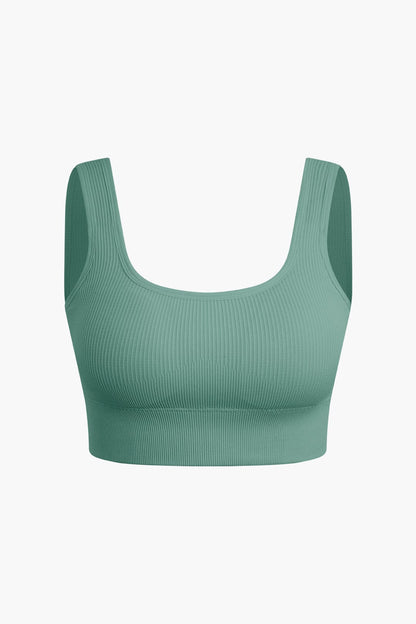 Elaine | Nahtloses Sport-Set mit Crop-Top & Yoga-Shorts