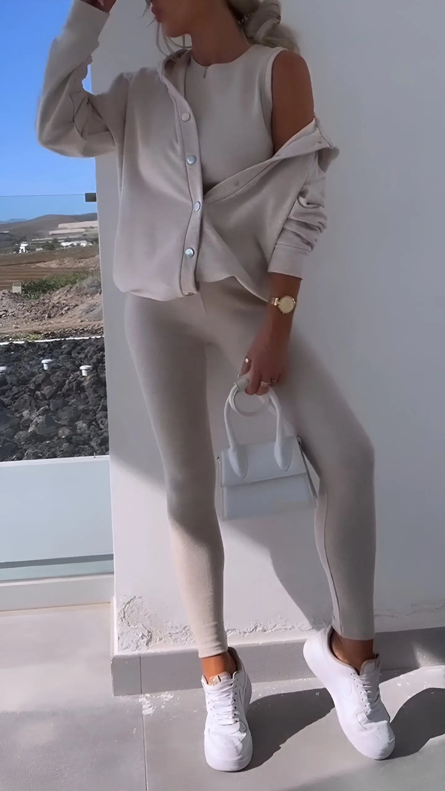 Iris | Bequemes Lounge-Set - Beinabdeckungen