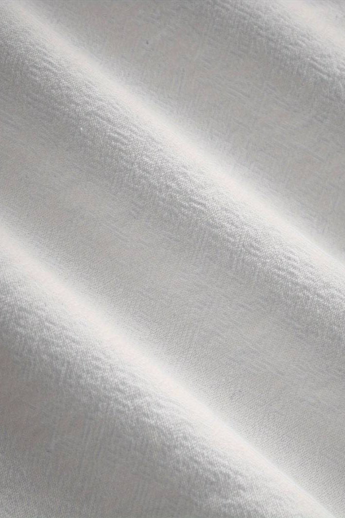 Herren-Loungebundhose in Weiß – Komfort trifft Minimalismus