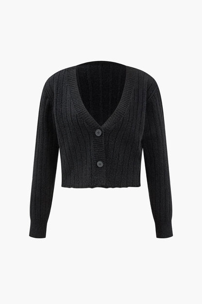 Kerstin | Elegantes Strick-Zweiteiler-Set mit Cardigan & Kleid