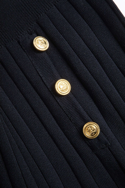 Diana | Elegantes Zweiteiler-Set mit Strickjacke & Wide-Leg-Hose