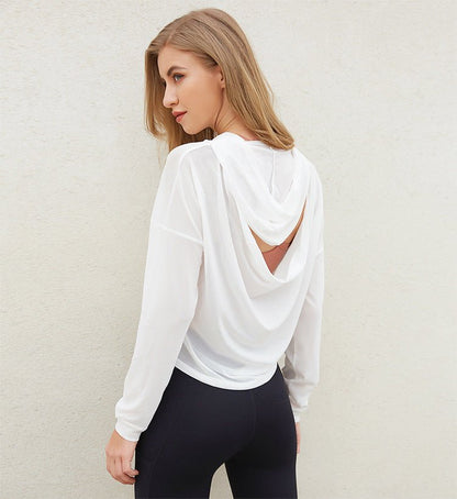 Sophie | Luftiges Sport-Hoodie mit Mesh-Design