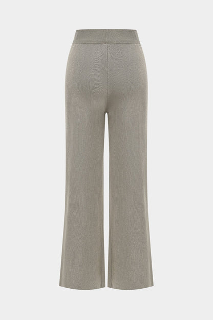 Luanne | Elegantes Dreiteiliges Set aus Geripptem Strick